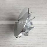 RHF5 44,95/59,00 мм 6+6 лопастей высокопроизводительный турбо-турбонагнетатель алюминиевый 2618/Б illet/фрезерованное компрессорное колесо thumbnail-4