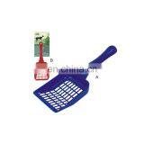 Pet Cleaning Product Small Check Cat Plastic Litter Scoop thumbnail-2