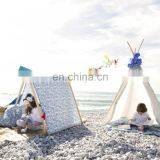 Kids Foldable Teepee Play Tent Luxury Portable Indoor And Outdoor Kids Teepee Tent thumbnail-6