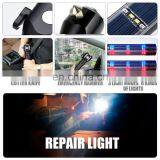 Emergency Usage MultiFunction Outdoor Solar Power Tactical Flashlight With Safety Hammer Seat Belt Cutter thumbnail-4