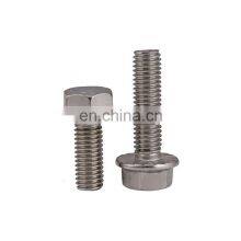 DIN 6921 10mm Bolts Grade 8.8 Zinc Coated Stainless Steel Serrated Flange Bolt Iso4162/ Din6921/en1665 Hex Flange Screws thumbnail-2