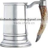 Shiny Finish Copper Beer Mug With Beautiful Brass Handle thumbnail-6