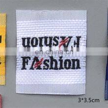 Custom High Quality Neck Label For T Shirts Clothes Label Woven Label Manufacturer Shirt Tags thumbnail-2