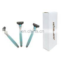 Cheap Disposable Safe Face Twin Blade Man Shaving Razor thumbnail-1