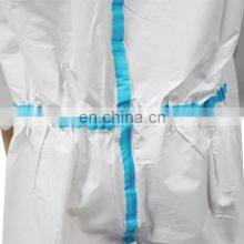 Isolation Chemical Medical Protective Disposable Hooded Coverall thumbnail-5