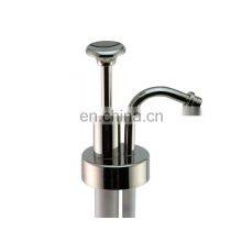 High Quality 1cc 2cc Dosage 33mm Brass Finished Glass Bottle Lotion Pump 24/400 Liquid Soap Pump Stopper thumbnail-3