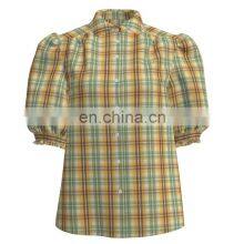 2022 Best Sale 100% Cotton Yarn Dyed Check Design thumbnail-1