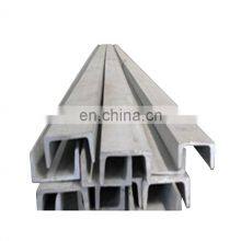 C8x11.5 301304N 410 316L Customized Size High Precision Hot Rolled Steel U Profile SS U C H Channel For Sale