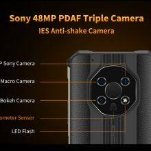 HiDON Factory Price 6.52 Inch 5G Android 11.0 Octa-Core IP68/IP69K 8GB+128GB Rugged Phone With NFC+PTT+5G Dual Sim Card+SOS+Navigation thumbnail-3