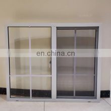 Special offer Pvc sliding  windows 58 series single sliding with mosquito net tempered glass without grids