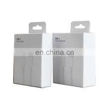 Custom Printed Logo Usb Cable Packaging Mobile Phone USB Charger Packaging Box