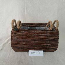 china manufacturer flower willow storage gift baskets