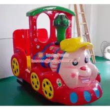 Guangdong Zhongshan Tai Le Play Indoor and Outdoor Coin-operated Self-service Rocking Car FRP Swing Machine Cartoon Train Steering Wheel Music Children's Seats thumbnail-3