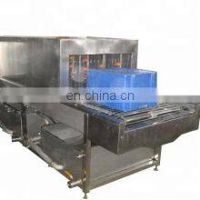 Efficient Cages Cleaning Line Steam Heating Plastic Basket Washing Machine thumbnail-1