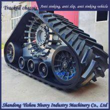 The Harvester is Modified With a Half Chain Track, and the Chassis is Stable and Reliable on Muddy Ground thumbnail-2