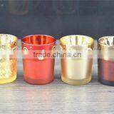 Gold Mercury Glass for Candles