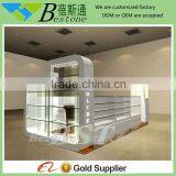 Custom Made Glass Cell Phone Accessories Kiosk for Mall