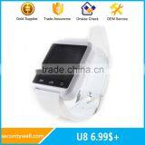 Pedometer Sleep Monitor Anti-lost U8 Android Smart Watch thumbnail-3