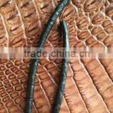 High Class Luxury Crocodile Leather Cord 100% Genuine Hot Sale for Men Leather Bracelet With Factory Wholesale Prices thumbnail-1