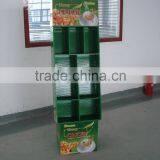 Cheap Custom Green Cardboard Display Stand for Tea thumbnail-4