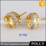 Fashion 925 Sterling Silver Diamond or Zircon Jewelry Wholesale Earrings thumbnail-4