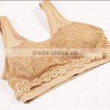 Sexy Lace Seamless Sport Bra, Wholesale Hot Sexy Lace Seamless Bras Nightwear thumbnail-4