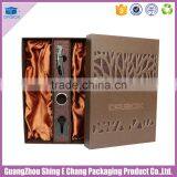Customized Wholesale Elegant Hand Made Unfinished Wooden Wine Box thumbnail-4