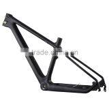 2016 Durable 26er MTB Carbon Frame 3K/UD Finish Hard Tail 26 Mountain Bike Frame thumbnail-1