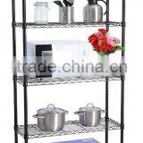5 Level Powder Coated Wire Shelving for Home Use thumbnail-1