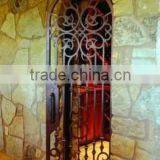 Wrought Iron Decorative Wine Cellar Gate,customized Size,hand-forged Door thumbnail-2