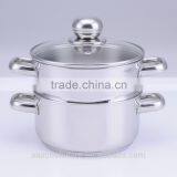 Promotion Products Cheap Price Stainless Steel Cookware Steamer Set 201 Gift/garden thumbnail-1