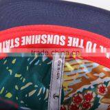 High Quality Snapback Hat Embroidery Leather Sanpback Hat thumbnail-5