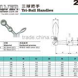 For Machinery Handles and CNC Lathe Parts Steel Tri-Ball Handles thumbnail-2
