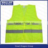 Mesh Polyester Fluorescent Fabrics High Visibility Safety Uniform Jacket thumbnail-1