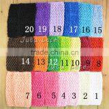 Fashion 15*15cm Crochet Elastic Band -34colors Tutu Clothing Decoration Knitted Bands thumbnail-2