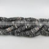 China Factory Direct Wholesale 25mm Network Stone Rough Coins Semi Precious Natural Network Stone thumbnail-2