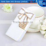 Popular Leather Phone Wallet Case For HuaWei P6 Cover