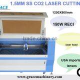 CO2 Laser Cutting Machine G1290 150W for 1.5 mm SS thumbnail-1