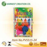 12PCS HEART SHAPED BALLOONS