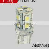 Manufacture T20 7440 / 7443 13 SMD 5050 Car Lamp