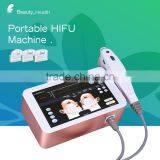 Portable Beauty Salon High Intensity Skin Rejuvenation Focused Ultrasound Hifu Beauty Machine Skin Lifting