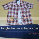 2013 Kids Clothing Overstock Cheap Wholesale ,boy's T-shirts 3pcs Sets thumbnail-3