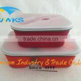 Silicone Foldable Camping Lunch Box(CL1D-MGB152) thumbnail-2