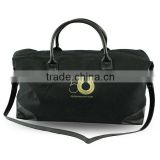 China manufacturer Cheap 16oz canvas black travel bag