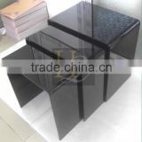 China supplier custom color acrylic coffee table