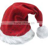 2015 new Christmas music novelty talking electronic Singing with hat top swinging Christmas Hat