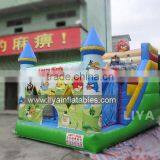 Commercial EN14960 Inflatable Slide Used 0.55mm PVC Tarpaulin Material