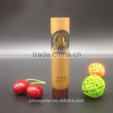 Cosmetic tube with screw cap and hotstamping for shower gel,bath foam