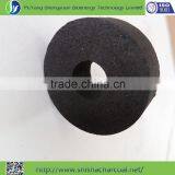 Golden Coconut Shell Instant Light Hole Ring Arab Shisha Charcoal for Hookah 35mm