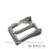 OEM ODM Men's 35mm Classical Brush Nickel Plated Pin Buckle Shishi Manufacturer